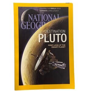 National Geographic July 2015, Ebola, Gandhi, Pluto, Food Trucks, Orca Feeding